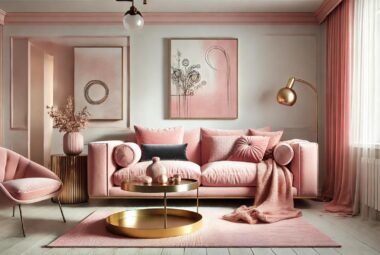 pink home decor