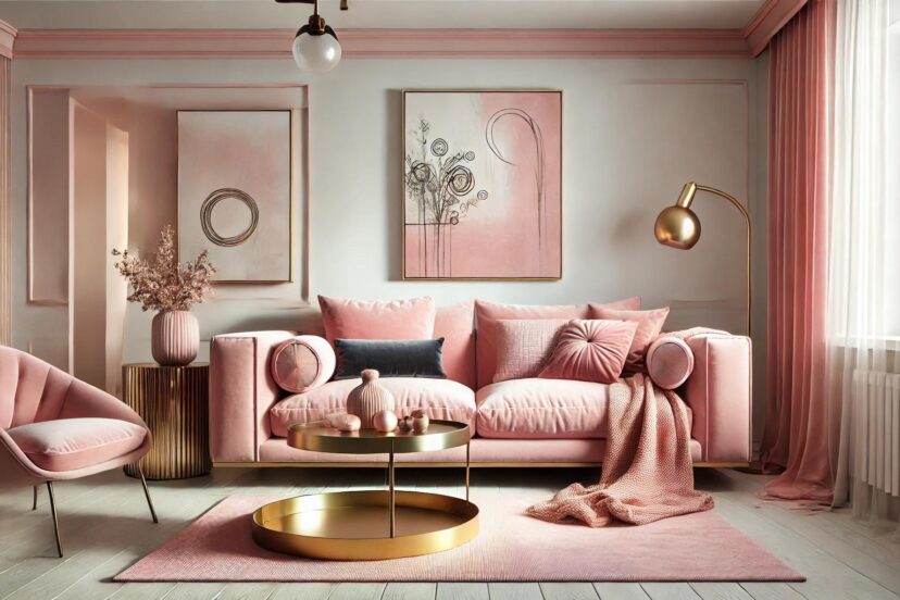 pink home decor