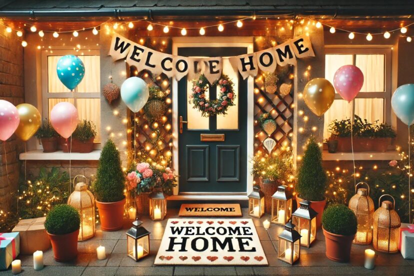 welcome home decorations