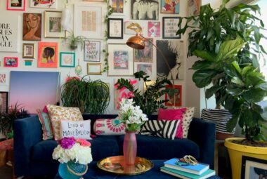 colorful home decor