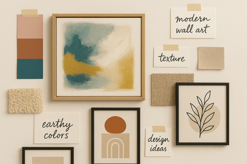 modern wall art for living room