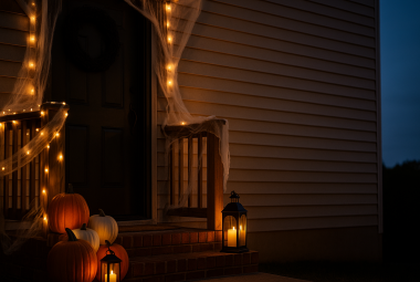 Halloween Front Porch Decor