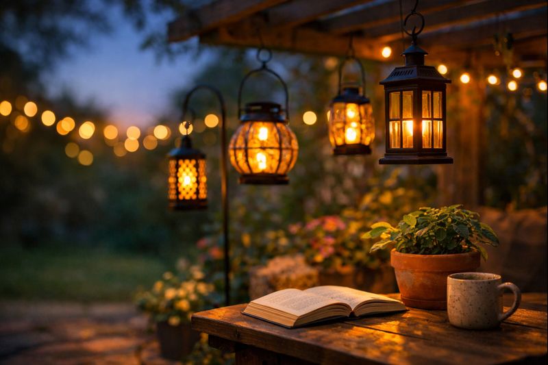 solar lanterns outdoor