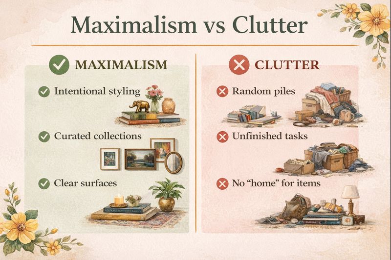 maximalist home decor