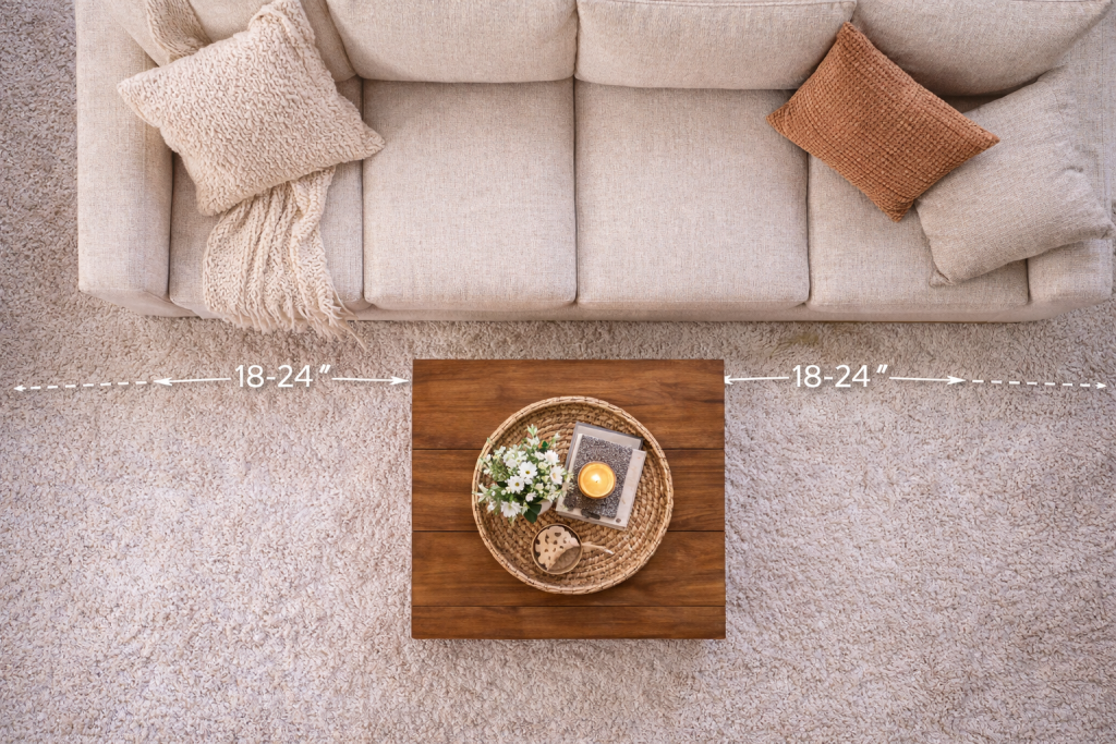 square wood coffee table