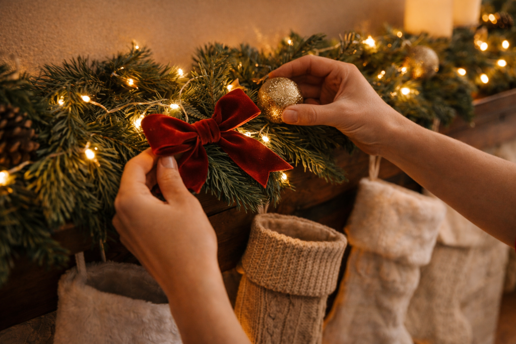Mantle Christmas Decor Ideas