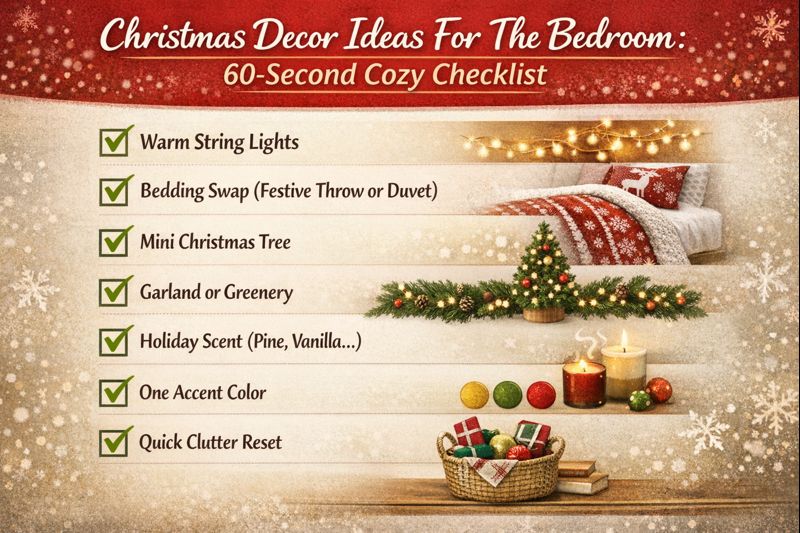 Christmas Decor Ideas For The Bedroom