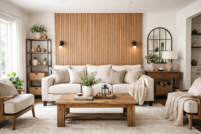 Modern Farmhouse Accent Wall