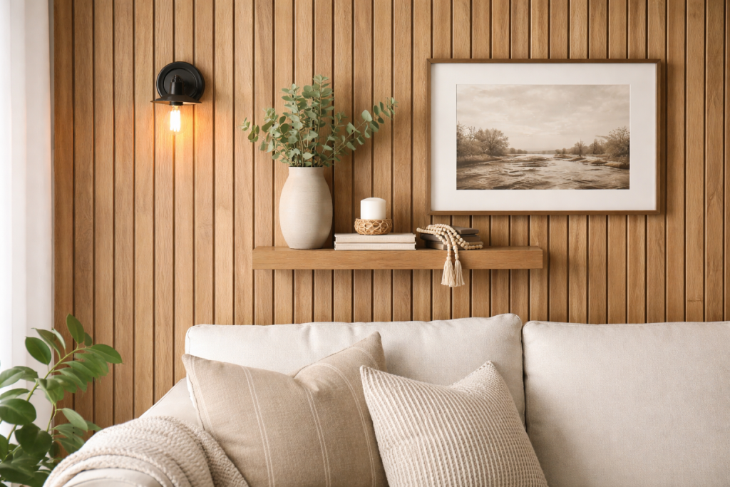 Modern Farmhouse Accent Wall