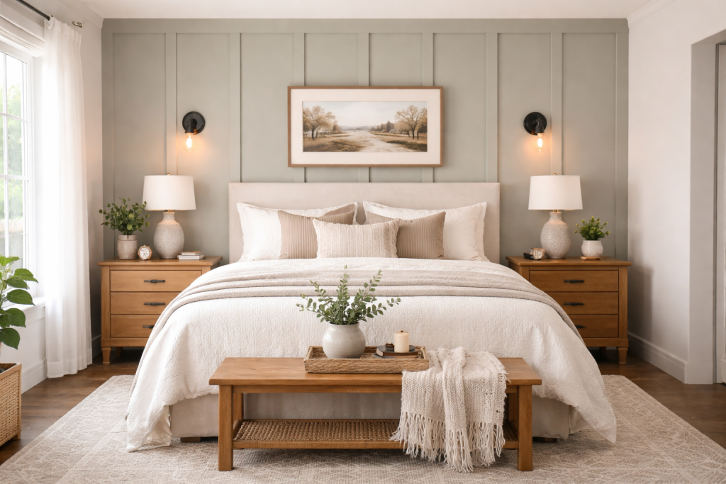 Modern Farmhouse Accent Wall