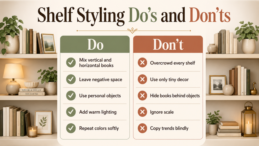 Shelf Styling Ideas For Book Lovers