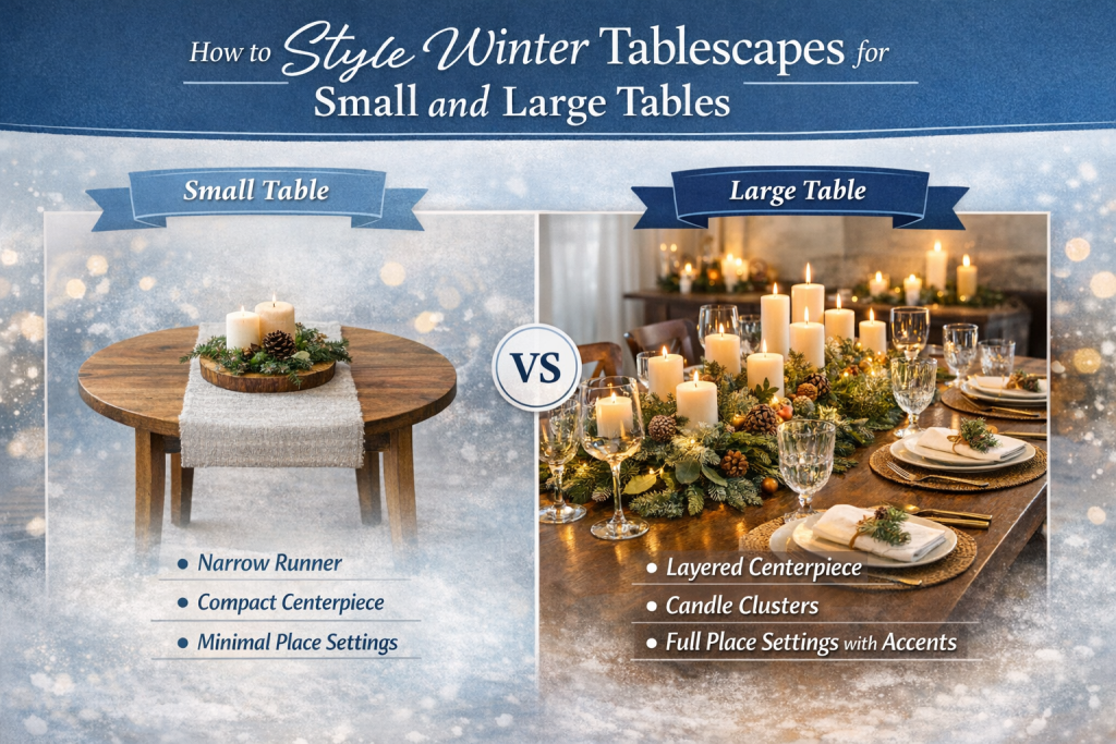 Winter Tablescapes