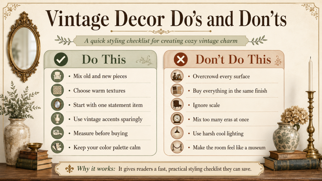 vintage home accessories