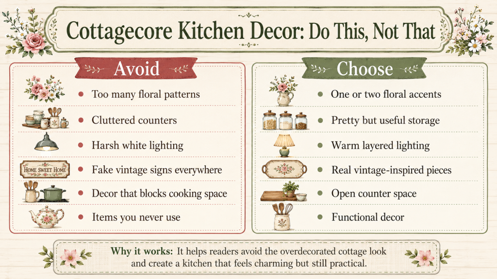 Cottagecore Kitchen Decor