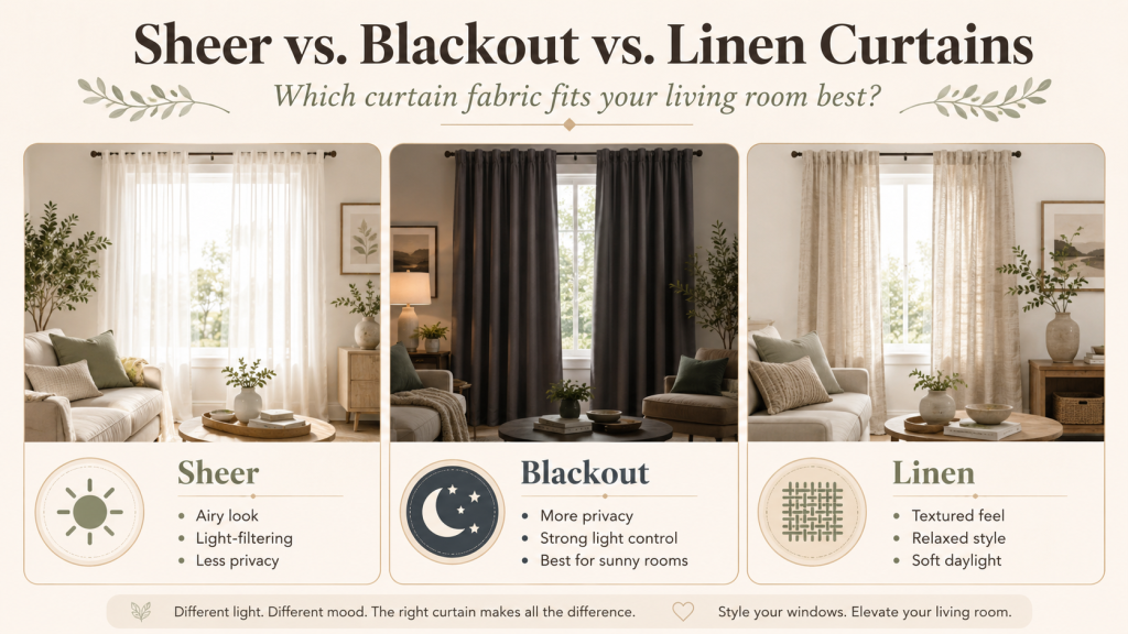 living room curtain ideas