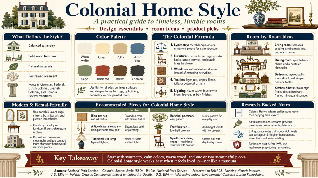 colonial home style