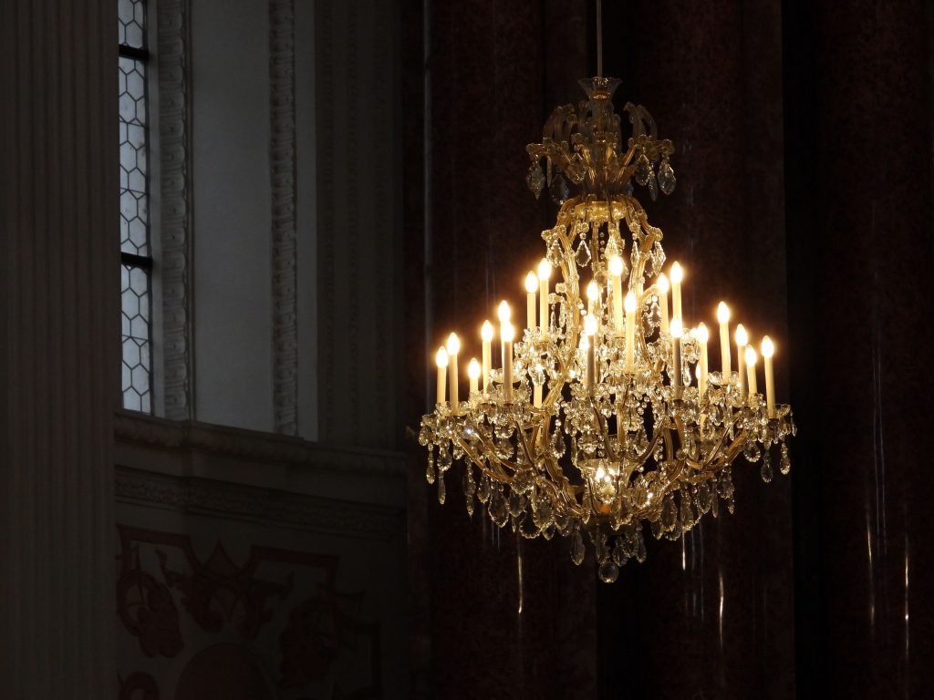 antique chandeliers