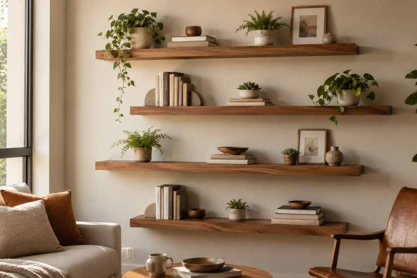 Floating Wall Shelves