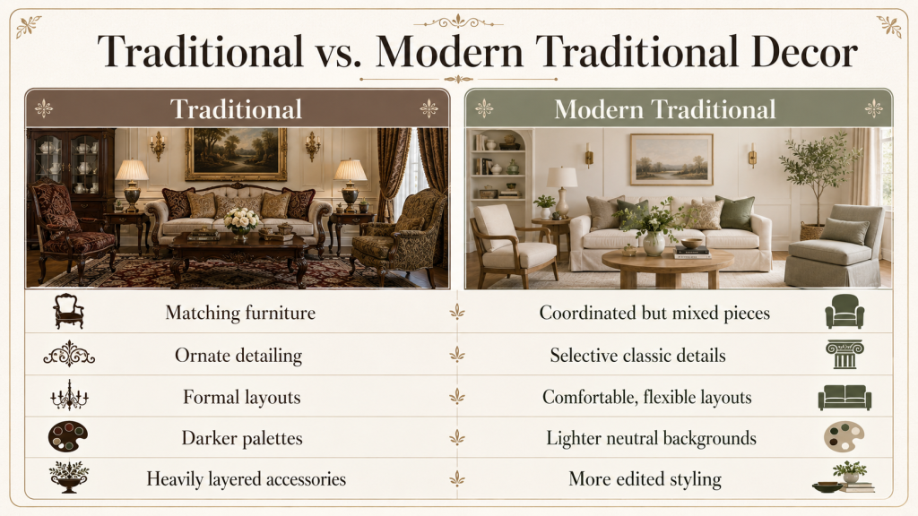 traditional home decor