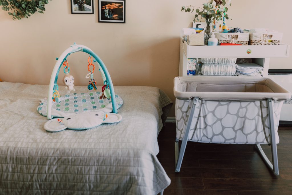 Nursery Corner In Parents Bedroom